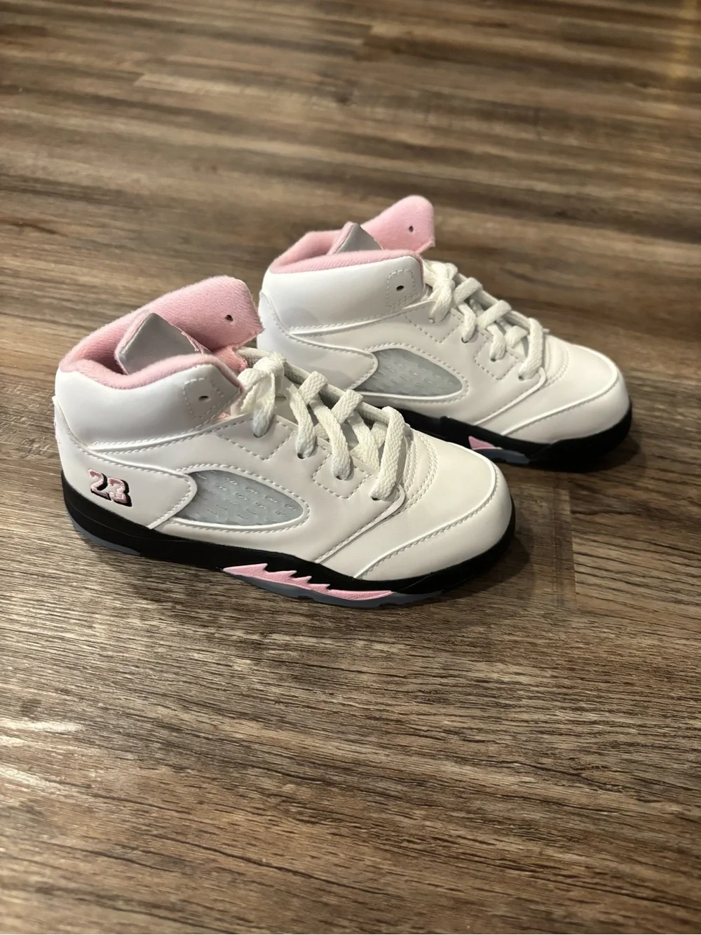 NEW Girl Toddler Jordan 5’s